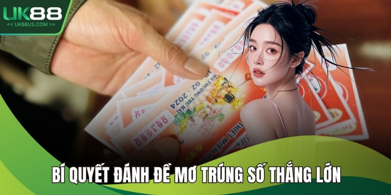 Bí quyết đánh đề mơ trúng số thắng lớn 