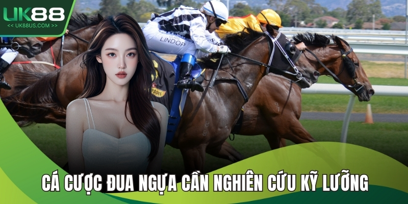 Cá cược đua ngựa cần nghiên cứu kỹ lưỡng