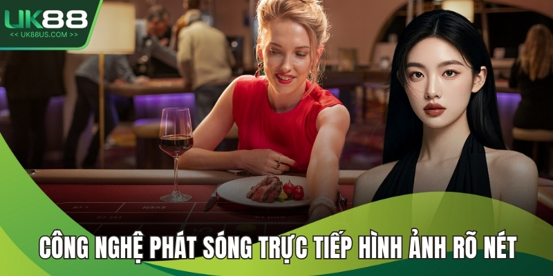 Công nghệ phát sóng trực tiếp hình ảnh rõ nét