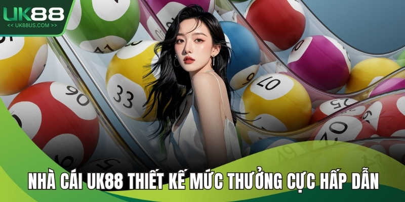Nhà cái UK88 thiết kế mức thưởng cực hấp dẫn