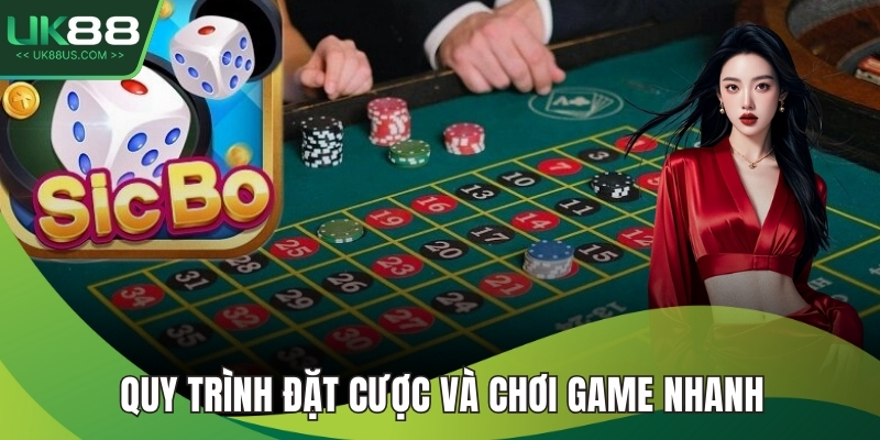 Quy trình đặt cược và chơi game nhanh